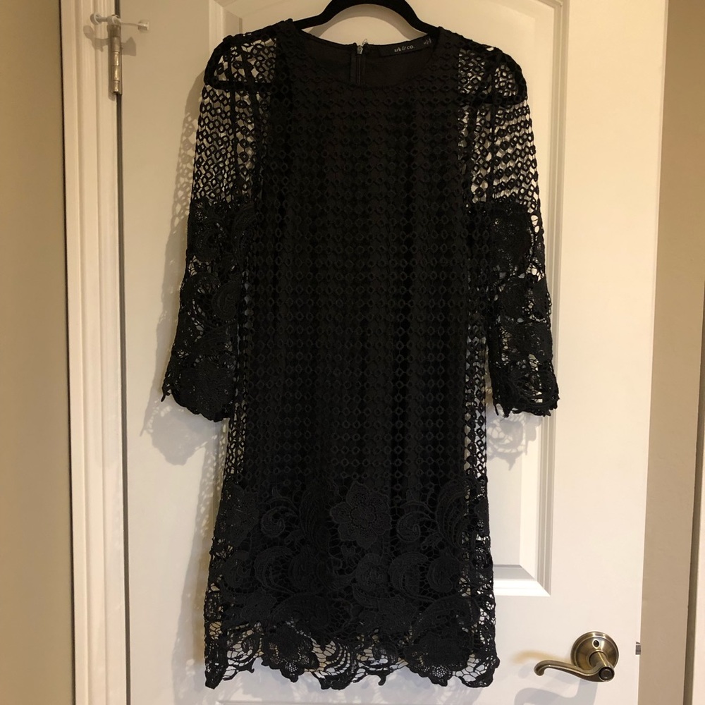 Ark & Co Black Laced Dress Size S